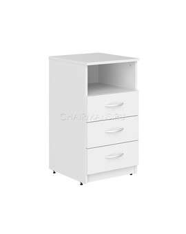 Тумба приставная с фолдингом Skyland SIMPLE SC-3D.1 белый, изображение 1