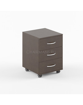 Тумба подкатная Skyland SIMPLE SC-3M легно темный, изображение 1