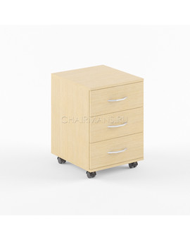 Тумба подкатная Skyland SIMPLE SC-3M легно светлый, изображение 1