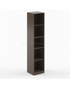Стеллаж узкий Skyland SIMPLE SR-5U легно темный, изображение 1