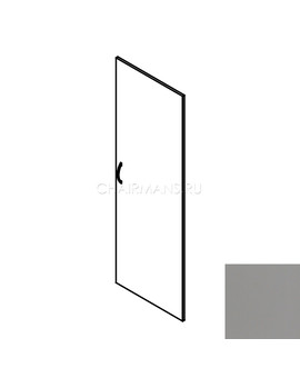 Дверь высокая Skyland SIMPLE SD-6B серый, изображение 1