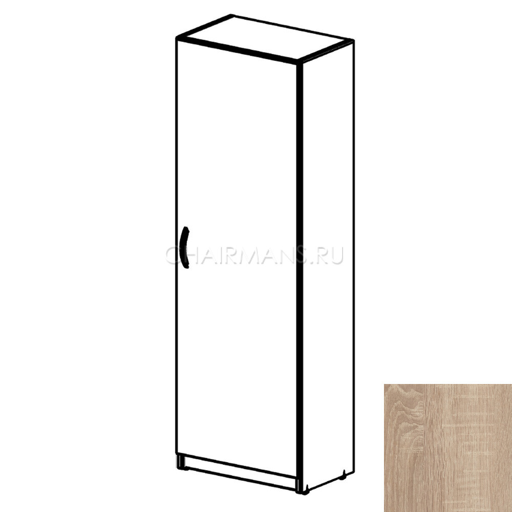 Кликните для увеличения изображения Гардероб Skyland SIMPLE SRW 60 дуб сонома светлый