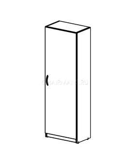 Гардероб Skyland SIMPLE SRW 60 дуб сонома светлый, изображение 2