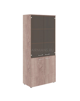 Шкаф комбинированный с топом Skyland WAVE WHC 85.2 дуб сонома, изображение 1