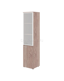 Шкаф колонка комбинированая с топом Skyland WAVE WHC 42.7(R) дуб сонома, изображение 1