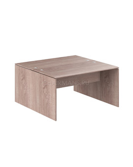 Стол 2-х местный Skyland WAVE W2ST 147 дуб сонома, изображение 1