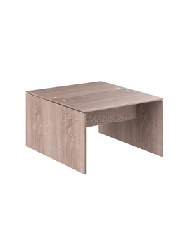 Стол 2-х местный Skyland WAVE W2ST 127 дуб сонома, изображение 1