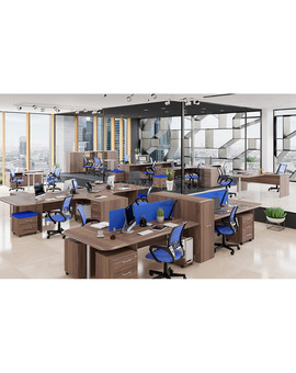 Конференц-стол Skyland WAVE WOCT 220 бук тиара, изображение 4