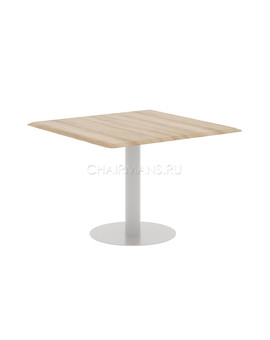 Конференц стол Skyland WAVE WCT 1111 бук тиара/алюминий, изображение 1