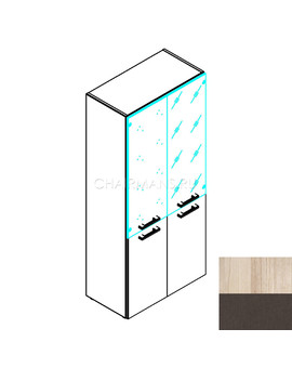 Шкаф комбинированный Skyland XTEN XHC 85.7 бук тиара/рено, изображение 2