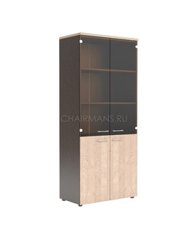 Шкаф комбинированный Skyland XTEN XHC 85.2 береза норд/рено, изображение 1