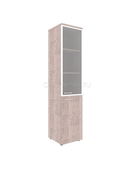 Шкаф колонна комбинированная Skyland XTEN XHC 42.7(R) дуб сонома, изображение 1