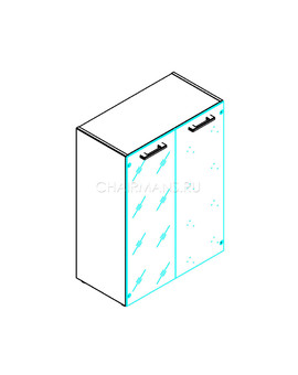 Шкаф Skyland XTEN XMC 85.7 дуб сонома/рено, изображение 2