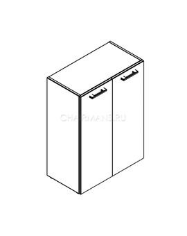 Шкаф Skyland XTEN XMC 85.1 береза норд/рено, изображение 2