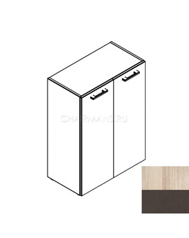 Шкаф Skyland XTEN XMC 85.1 бук тиара/рено, изображение 2