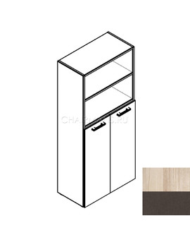 Шкаф Skyland XTEN XHC 85.6 бук тиара/рено, изображение 2