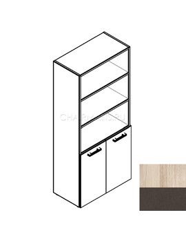 Шкаф Skyland XTEN XHC 85.5 бук тиара/рено, изображение 2