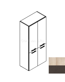 Шкаф Skyland XTEN XHC 85.3 бук тиара/рено, изображение 2