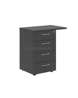 Тумба приставная с фолдингом Skyland XTEN XLC-4D.2 легно темный, изображение 1