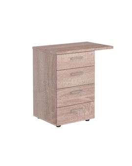 Тумба приставная с фолдингом Skyland XTEN XLC-4D.2 дуб сонома, изображение 1