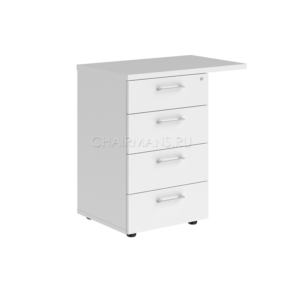 Тумба приставная с фолдингом Skyland XTEN XLC-4D.2 белый