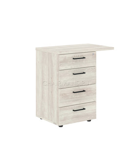 Тумба приставная Skyland XTEN XLC-4D.2A сосна эдмонт, изображение 1