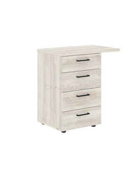 Тумба приставная Skyland XTEN XLC-4D.2 сосна эдмонт, изображение 1