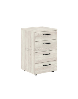 Тумба приставная Skyland XTEN XLC-4D.1A сосна эдмонт, изображение 1