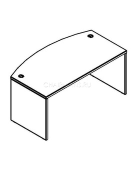 Стол руководителя Skyland XTEN XET 189 дуб сонома, изображение 2