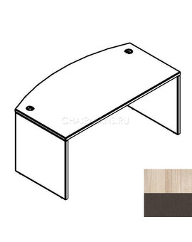 Стол руководителя Skyland XTEN XET 189 бук тиара/рено, изображение 2