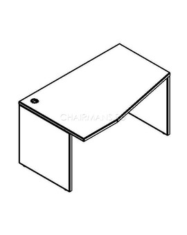 Стол письменный Skyland XTEN XCT 149 (L) бук тиара, изображение 2