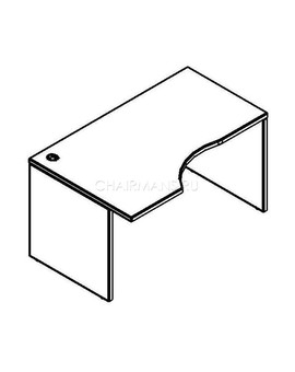 Стол письменный Skyland XTEN XCET 169 (L) дуб сонома, изображение 2