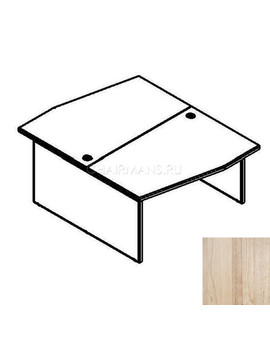 Стол двойной Skyland XTEN X2CT 149.1 бук тиара, изображение 2