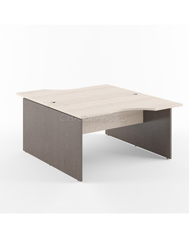 Стол двойной Skyland XTEN X2CET 149.1 бук тиара/рено, изображение 1