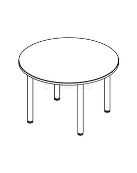 Конференц-стол Skyland XTEN XRT 120 береза норд, изображение 2