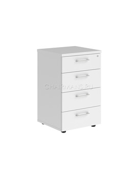 Каркас тумбы приставной с фолдингом Skyland XTEN XLC-4D белый, изображение 1