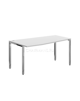 Стол эргономичный Skyland XTEN GLOSS XGCT 169(L) белый/нержавейка, изображение 1