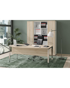 Стол эргономичный Skyland XTEN GLOSS XGCET 169(R) легно темный/нержавейка полированная, изображение 3