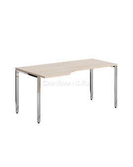 Стол эргономичный Skyland XTEN GLOSS XGCET 169(L) бук тиара/нержавейка, изображение 1