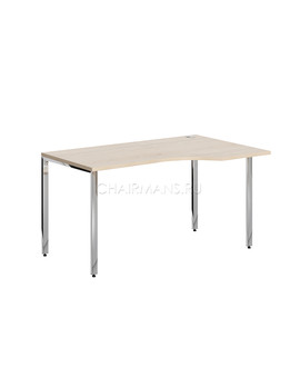 Стол эргономичный Skyland XTEN GLOSS XGCET 149(R) бук тиара/нержавейка, изображение 1