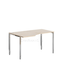 Стол эргономичный Skyland XTEN GLOSS XGCET 149(L) бук тиара/нержавейка, изображение 1