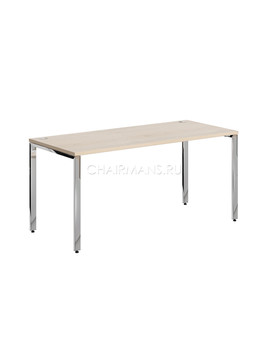Стол прямой Skyland XTEN GLOSS XGST 167 бук тиара/нержавейка, изображение 1