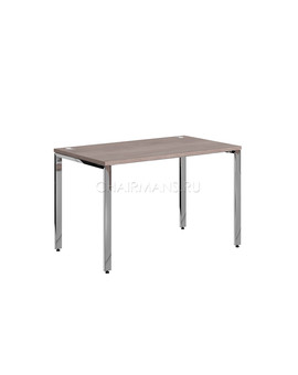 Стол прямой Skyland XTEN GLOSS XGST 127 дуб сонома/нержавейка, изображение 1