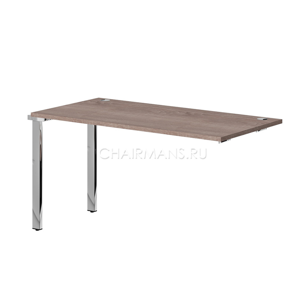 Кликните для увеличения изображения Стол промежуточный Skyland XTEN GLOSS XIGST 1470.1 дуб сонома/нержавеющая сталь
