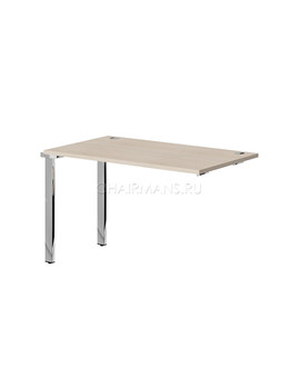 Стол промежуточный Skyland XTEN GLOSS XIGST 1270.1 бук тиара/нержавеющая сталь, изображение 1