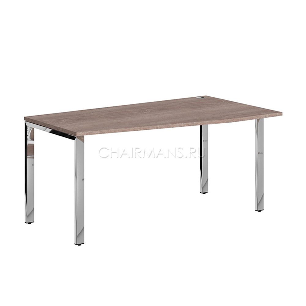 Кликните для увеличения изображения Стол письменный Skyland XTEN GLOSS XGCT 169.1 R дуб сонома/нержавеющая сталь