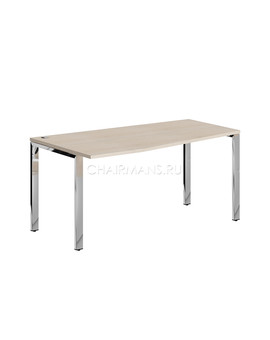 Стол письменный Skyland XTEN GLOSS XGCT 169.1 L бук тиара/нержавеющая сталь, изображение 1