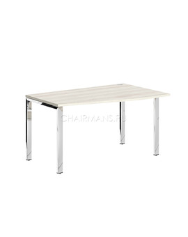 Стол письменный Skyland XTEN GLOSS XGCT 149.1 R сосна эдмонт/нержавейка полированная, изображение 1