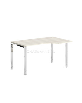 Стол письменный Skyland XTEN GLOSS XGCET 149.1 R сосна эдмонт/нержавейка полированная, изображение 1