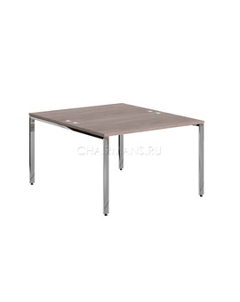 Стол 2-х местный Skyland XTEN GLOSS XGWST 1214 дуб сонома/нержавейка, изображение 1